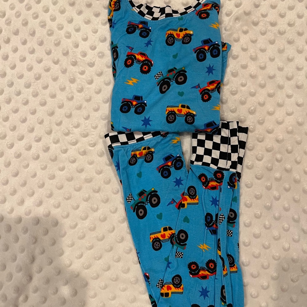 Monster Truck Pajama Set